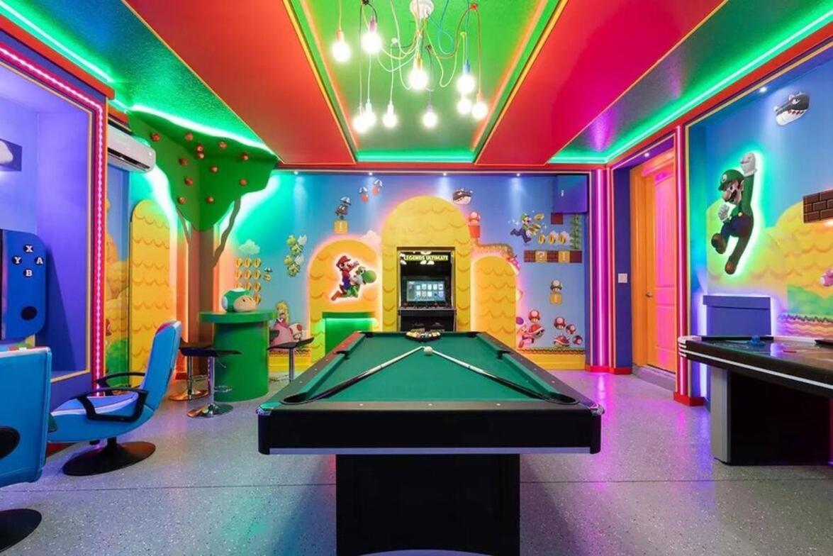 Gorgeous Home W Game Room Heated Pool Spa Orlando Bagian luar foto